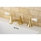 Kingston Brass KS4472PL 8" Widespread Bathroom Faucet, Polished Brass KS4472PL - alternate 2
